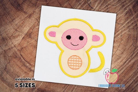 Baby Monkey Applique Review
