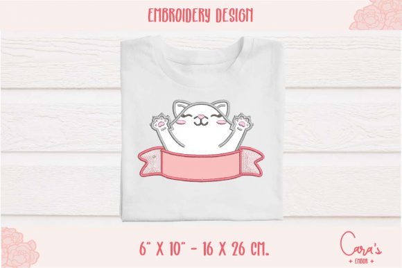 Cute Cat Applique Review