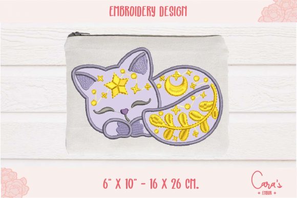 Galaxy Cat Applique Review